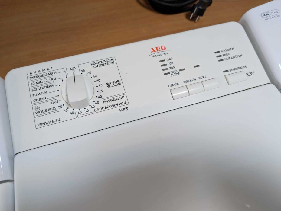 Pralka Electrolux | 5.5kg wsad | 1200 obrotów | A+ | Ładowana od góry