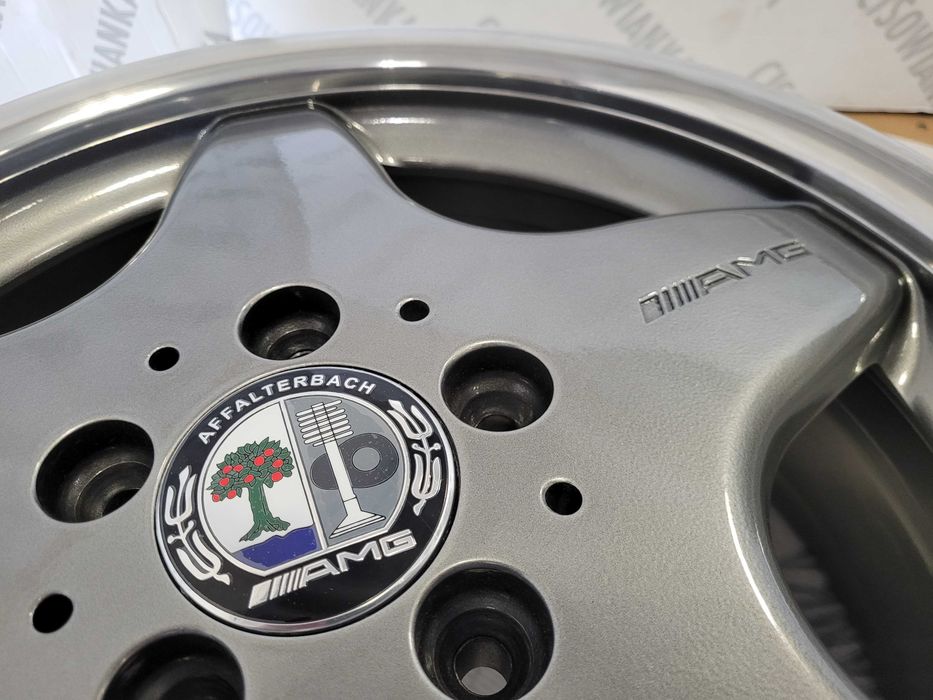 4szt felgi Mercedes AMG Monoblock  7Jx17" 5x112 ET49/57 polerka rant.