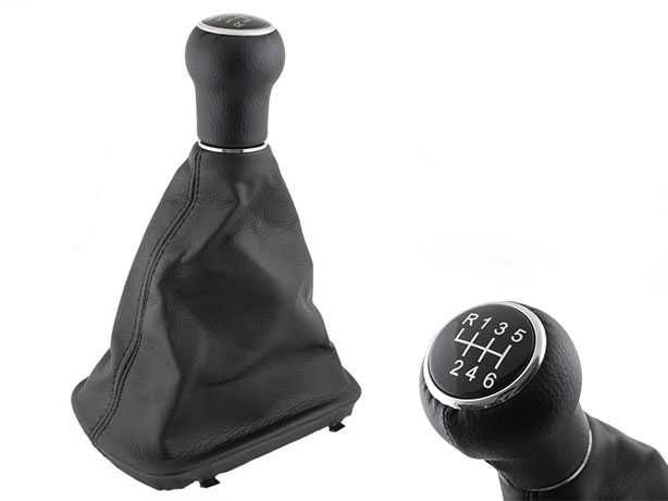 Moca Punho Manete Mudanças 6v+ Fole + Base Audi A6 C5 (97-04) (NOVO)