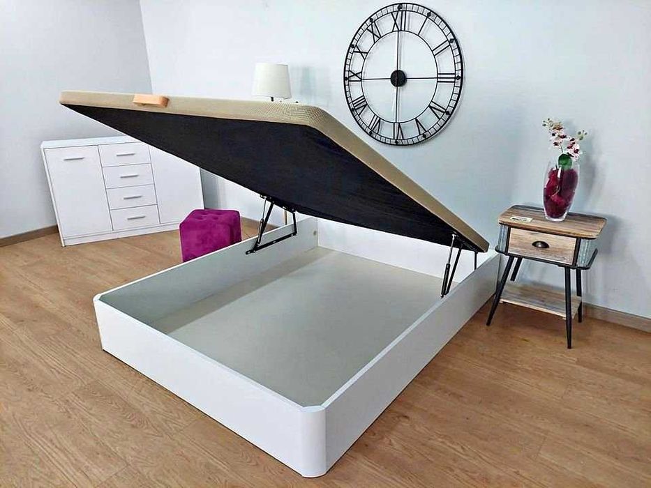 CAMA COM ARMAZENAMENTO - ENVIO GRÁTIS