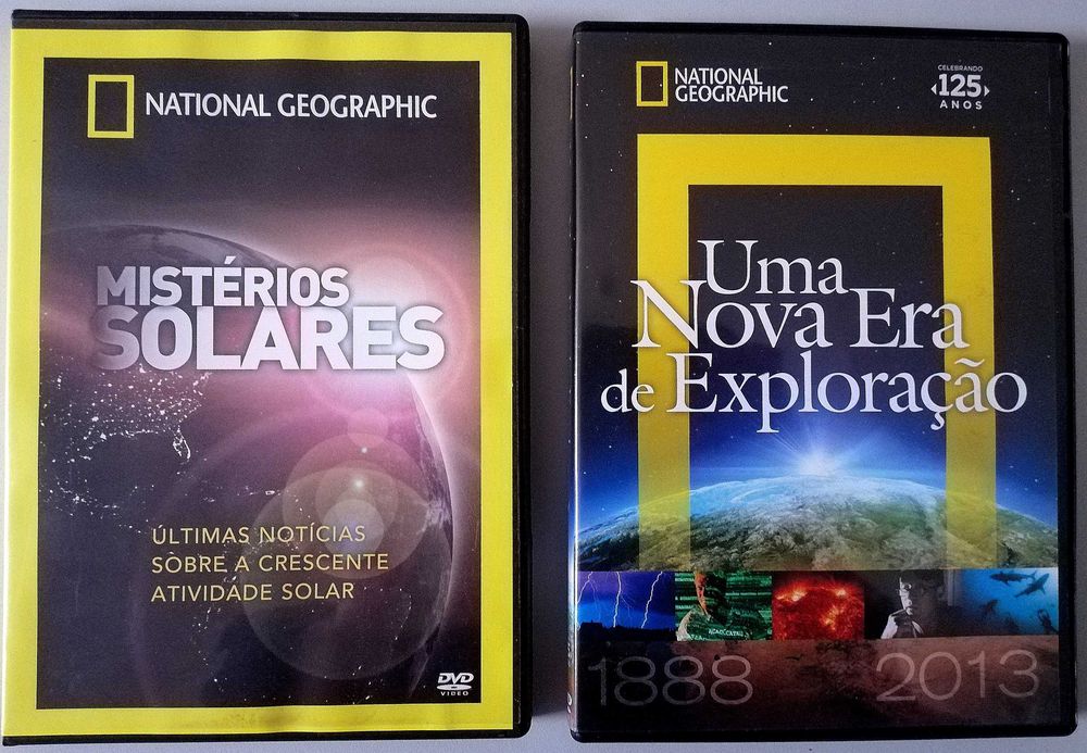 2 National Geographic DVDs: Solar Mysteries + A New Era of Exploration