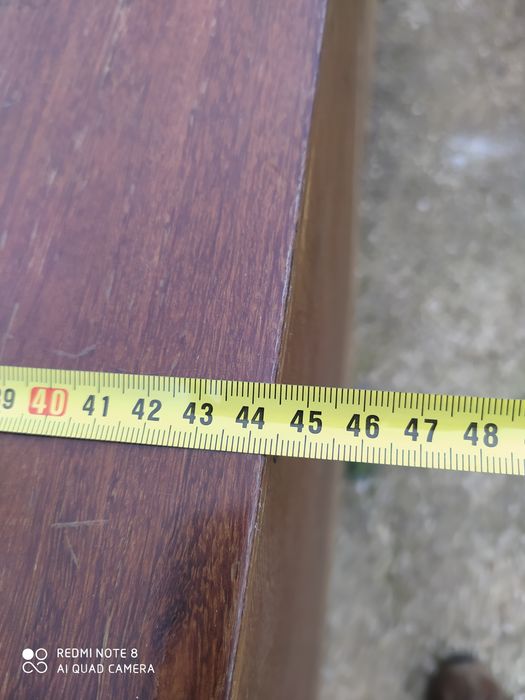 Secretária vintage com gavetas almofadas a capitone