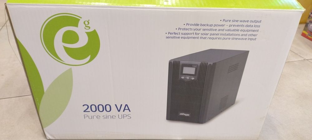 ДБЖ EnerGenie EG-UPS-PS2000-01, 2000VA