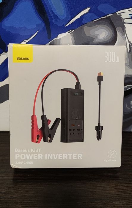 Инвертор Baseus 300 w.