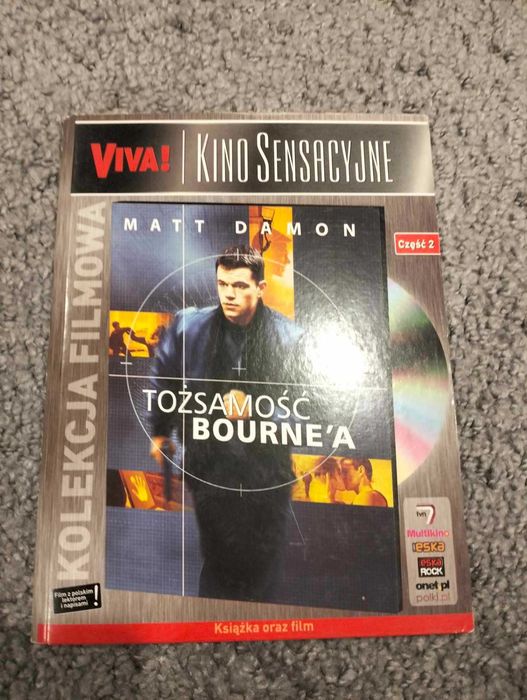 Tożsamość Bourne'a film DVD z książką