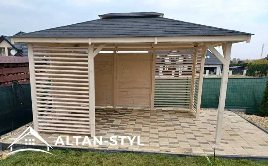 Altana, altanki, altana ogrodowa OLA 3x4m PRODUCENT