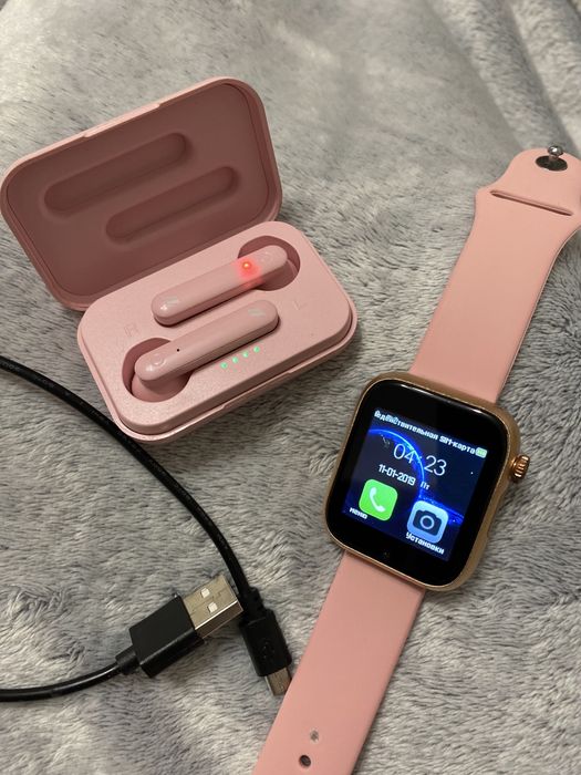 Продам набір ,smart годинник та наушники