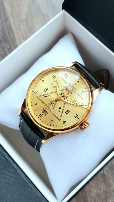 Годинник механічний Ракета Масони  cal.2609.,НА Сталь  Обслугованні  Не эксплуатировались