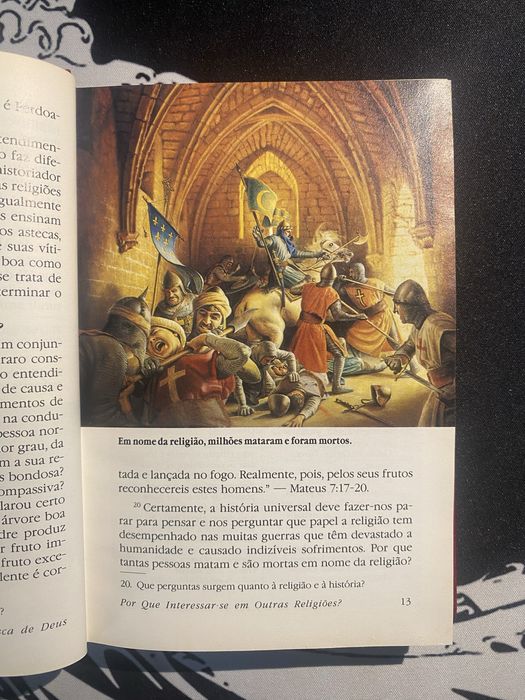 Livro sobre o funcionamento das principais religiões