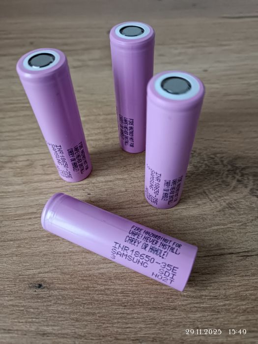 НОВІ Samsung INR 18650 35e 3400 mAh