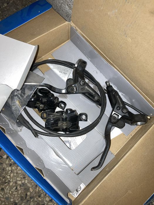 Shimano mt 200 + nowe klocki  (kukirin)