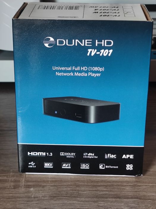 Медіаплеєр Dune HD TV-101, повний комплект, справний