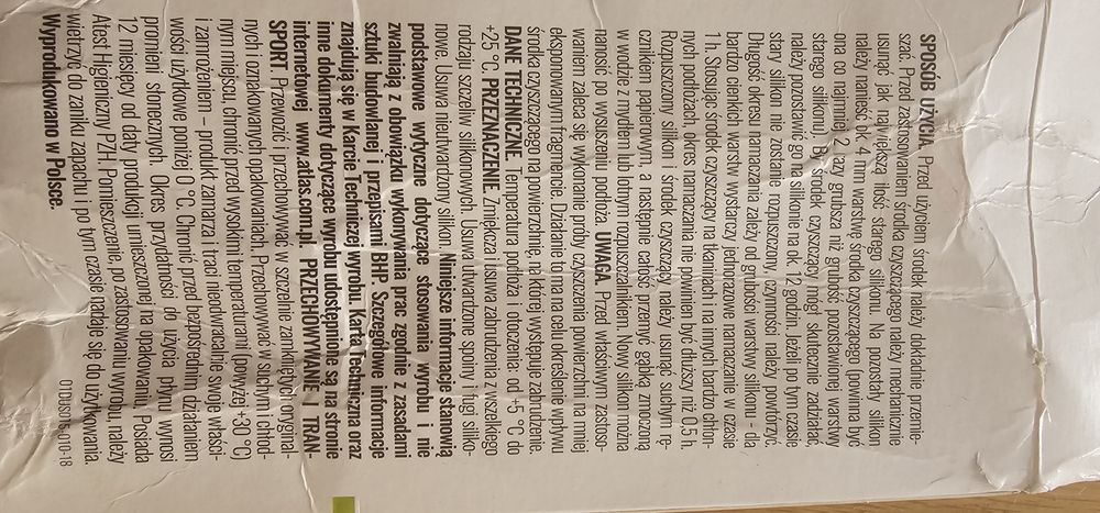 Preparat do usuwania silikonu