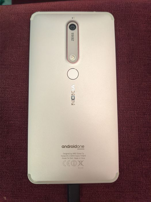 Nokia 6.1 AndroidOne 2 sztuki Czarny i srebrny!!! Cena za sztukę !