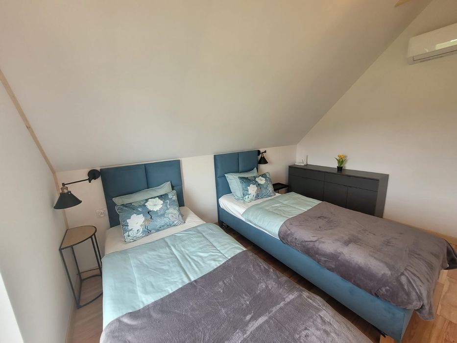 Domek z jakuzzi w górach