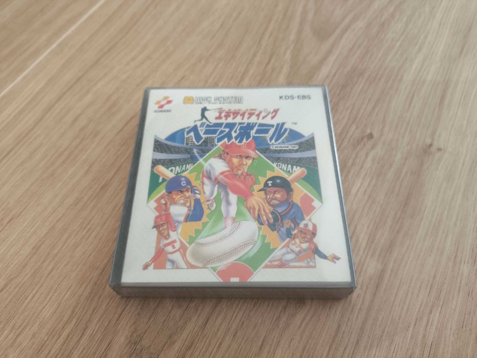 Exciting Baseball CIB Nintendo Famicom Disk System Nes Pegasus