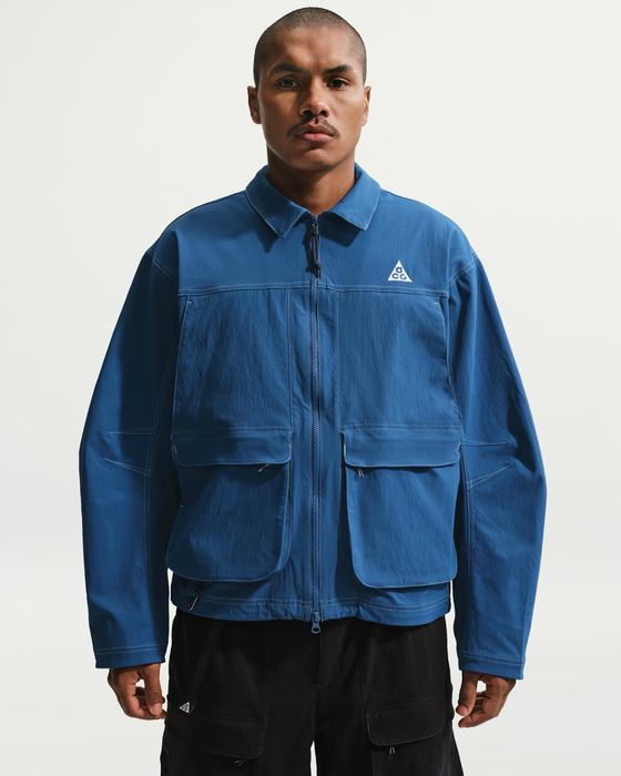 Оригінальна чоловіча куртка Nike ACG Smith Summit UV Jacket Court Blue