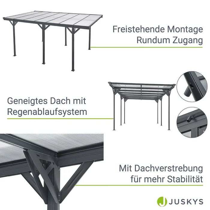 Carport wiata garaż zadaszenie 5x3 m