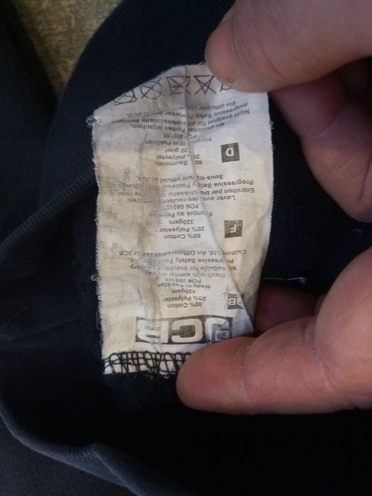 Кофта худі JCB б/у секонд хенд поношена