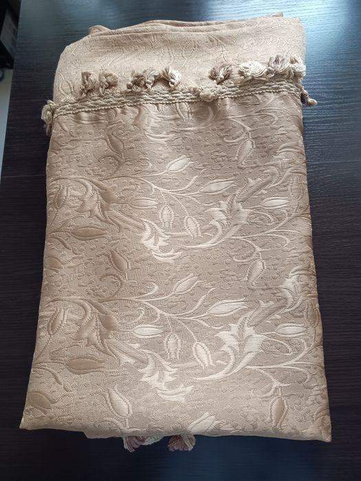 Obrus duży solidny vintage