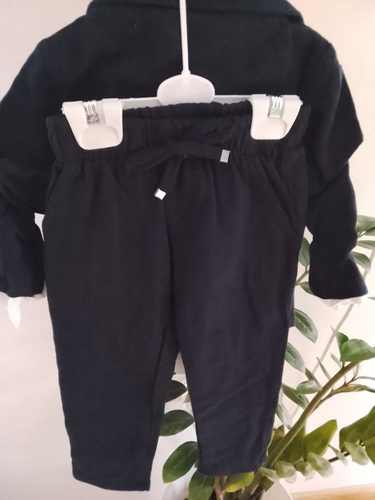 Garnitur granat rozm. 80