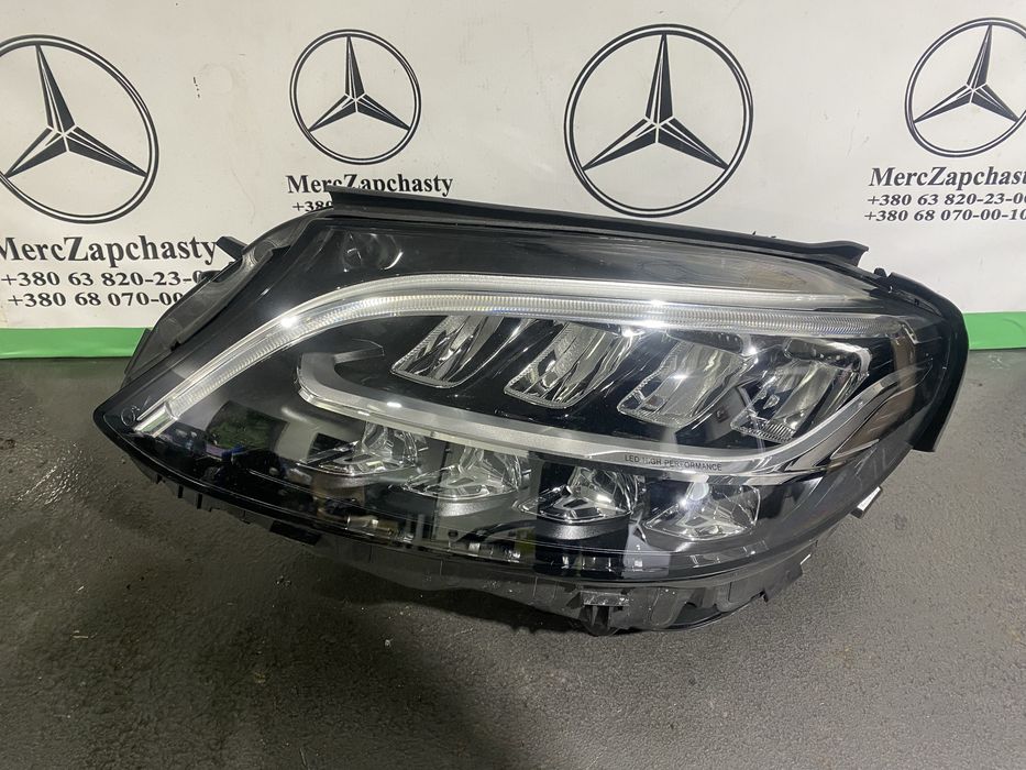 Mercedes w205 led high performance рестайлінг  фара ліва
