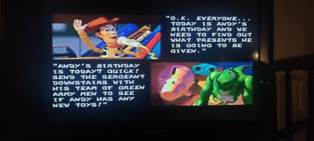 Toy story mega drive