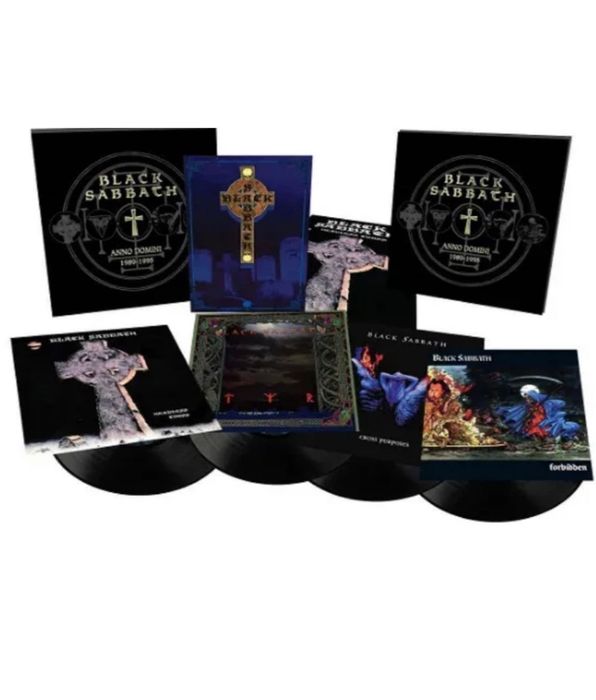 BLACK SABBATH - ANNO DOMINI: 1989 - 1995 (4xLP BOX), nowe, folia