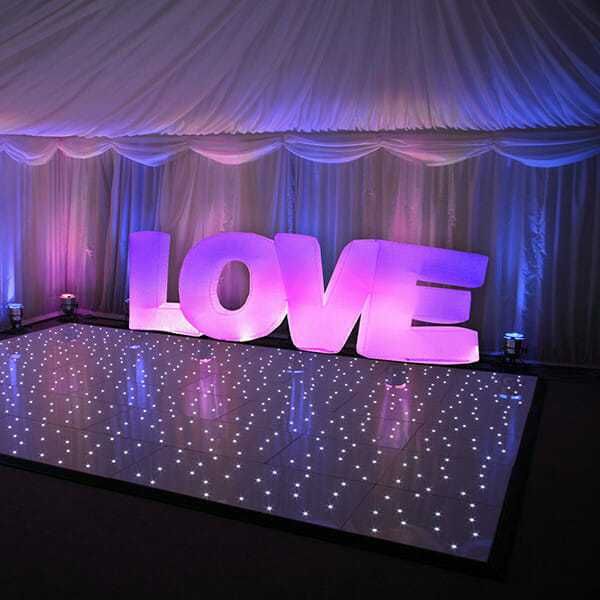 Event+ Fotokabina.i litery LOVE LED