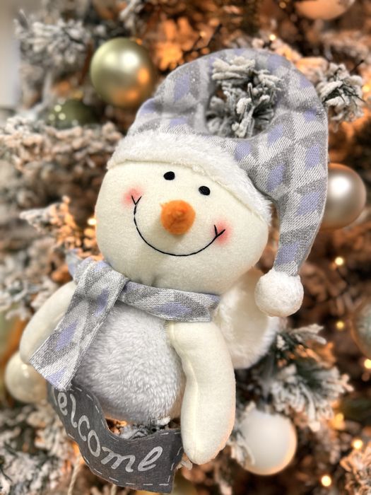 Enfeite Natal Boneco de Neve - como novo