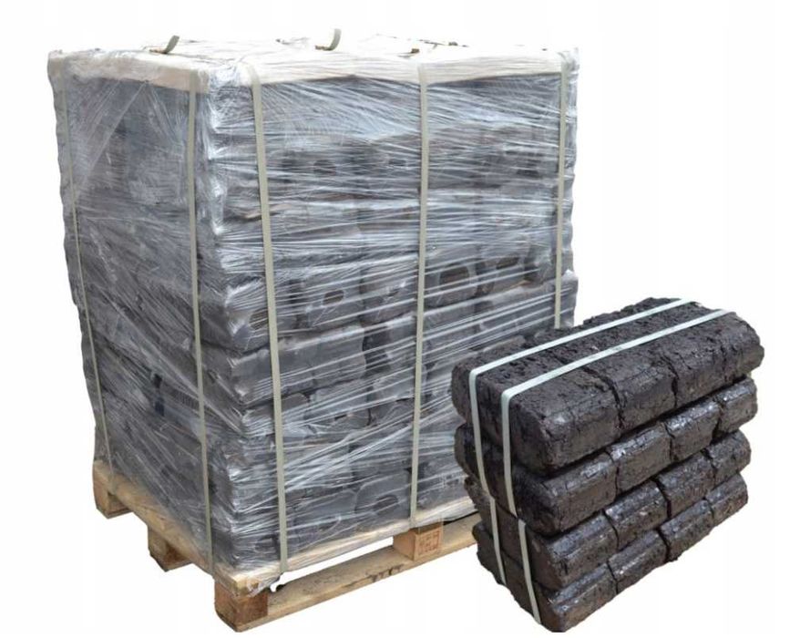 Brykiet Torfowy Zgrzewki 1000KG TONA TANI OPAŁ