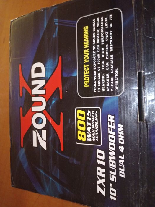 Subwoofer 800watt 4Ohmy