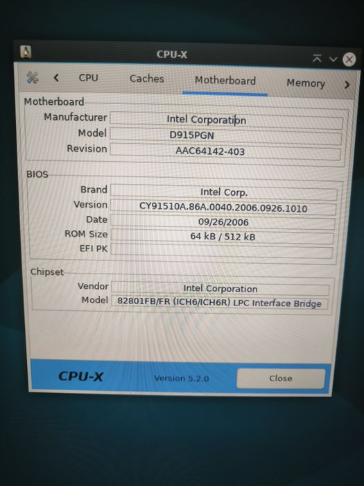 Kit Intel D915PGN + Pentium 4 630 3GHz + 1GB DDR — Funcional