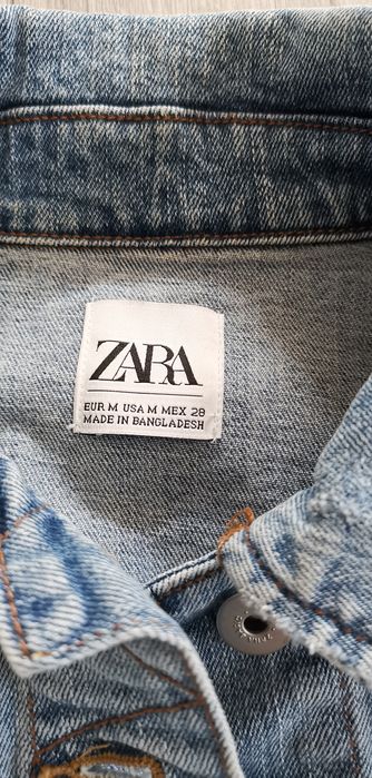 Jeansowa kurtka Zara