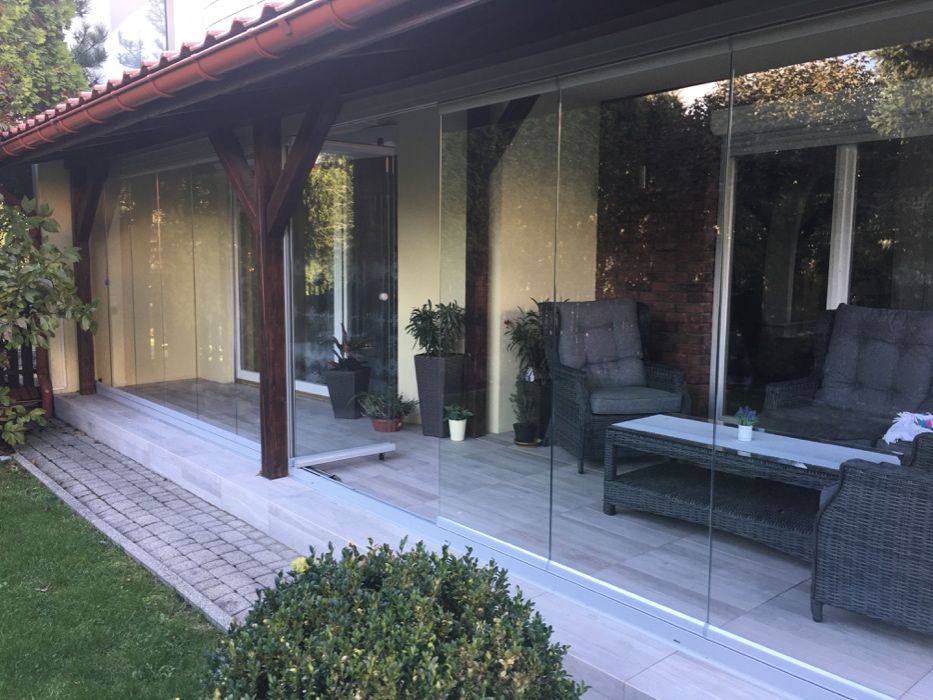 Zabudowy  i zadaszenia tarasów, balkonów  Radom - systemy aluminiowe .