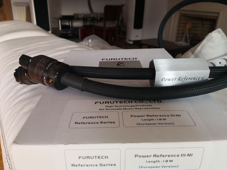 Furutech Reference III-N1 - Power Cable Rhodium 1,8 m
