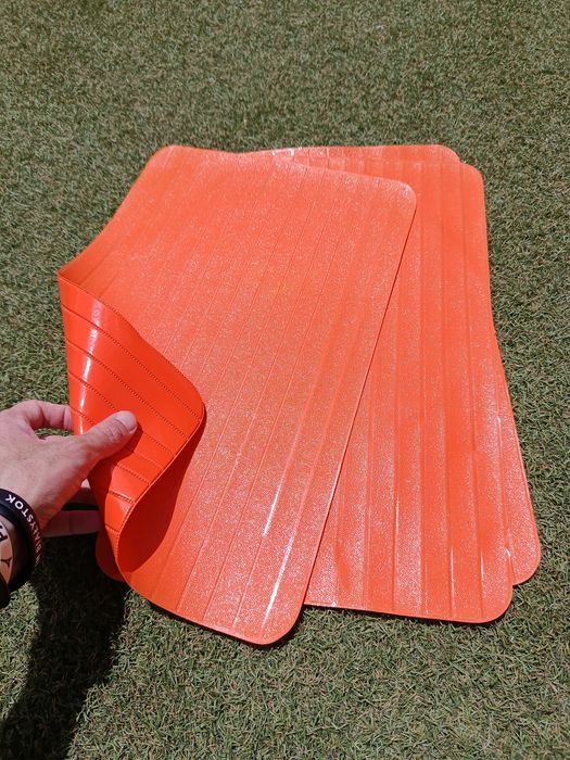 Conjunto 3 Individuais Laranja | Set of 3 Orange Placemats