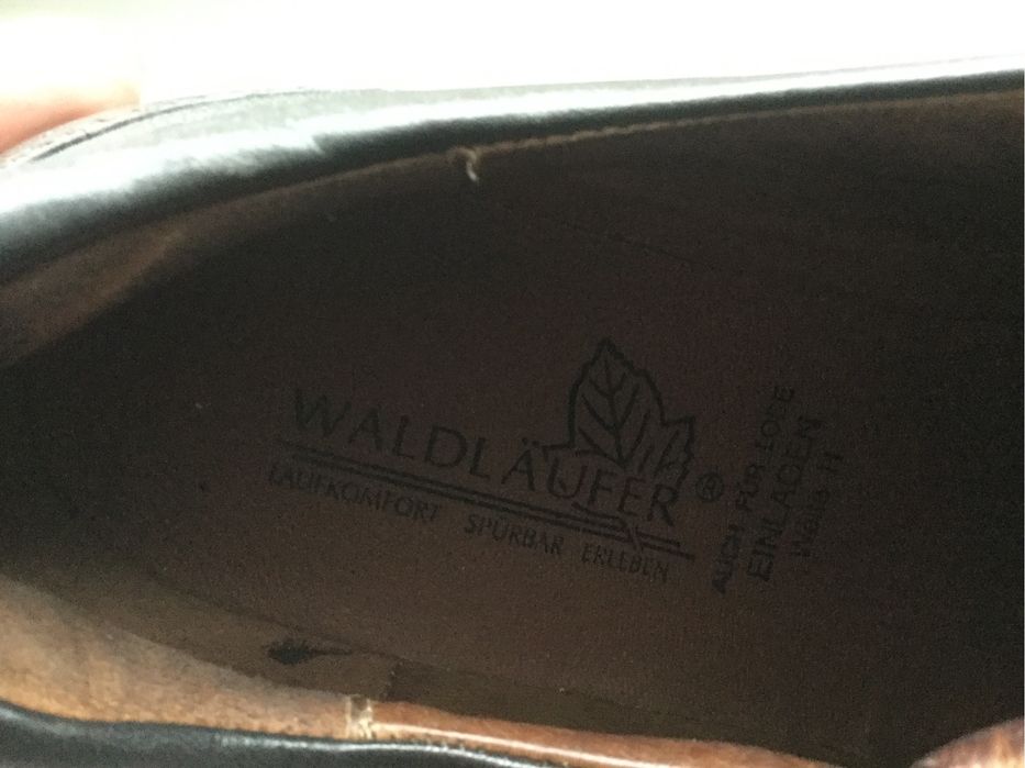 Кожаные туфли Waldlaufer 44 р.