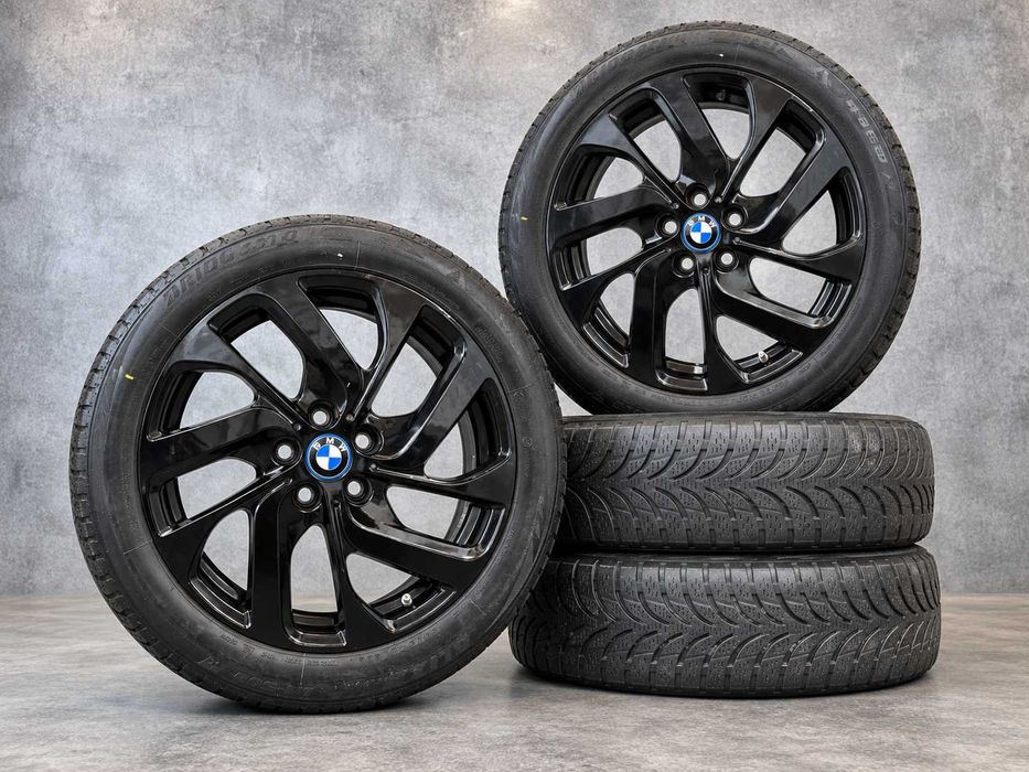KOŁA ZIMOWE 19 BMW I3 I01 5x112 5J ET28 155/70R19 88Q Bridgestone Blizzak LM-500 4.5MM 2019R ORG.