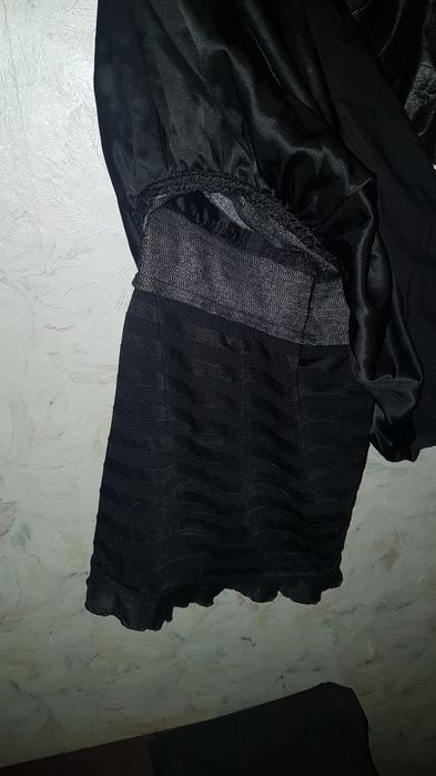 Чёрное платье XS/XXS