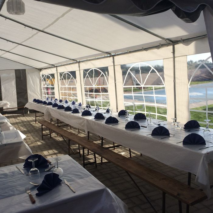 Tenda 10mts por 5mts nova e embalada para festas(eventos)muito resistente