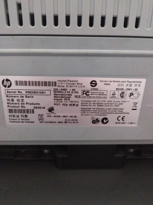 принтер HP LaserJet P1102