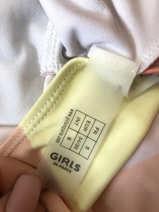 Купальник Girls in Paris, сдельный в нюдовых цветах S (34/36) размер