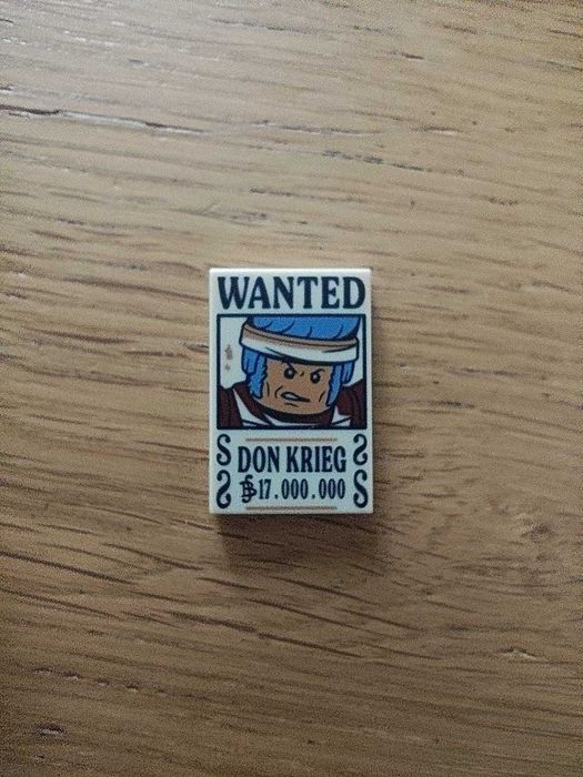 Cartaz Procurado Lego One Piece