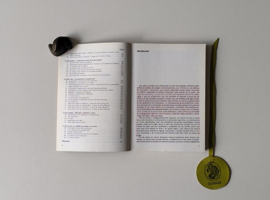 Proyectar un edifício,ocho lecciones de arquitetura - Ludovico Quaroni