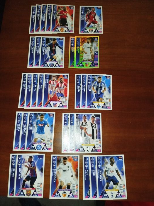 Cartas Champions league