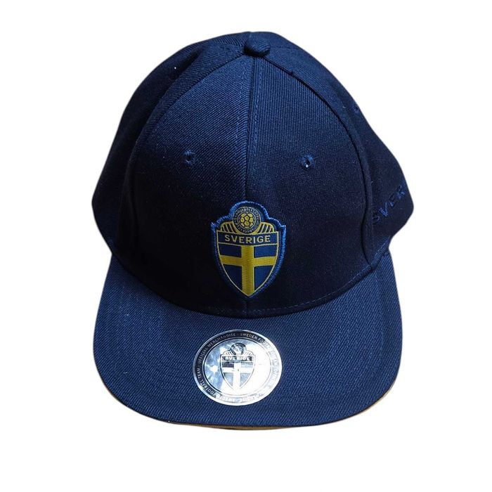 Czapka z Daszkiem Sverige Sweden Szwecja Football Soccer Cap