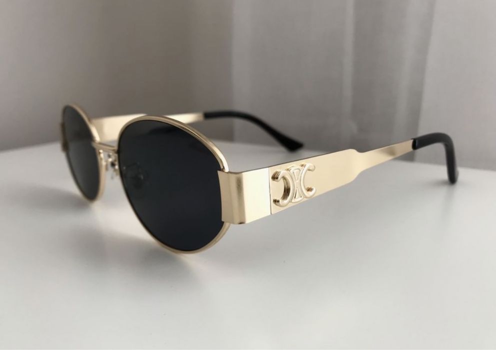 Nowe okulary przeciwsłoneczne styl celinki celine