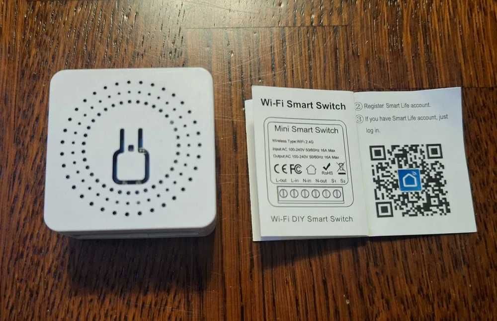 Mini przełącznik, bezprzewodowy WiFi Smart Life