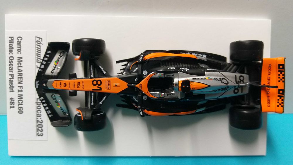 McLaren F1 MCL60 #81 Piastri - Mundial Fórmula 1 2023 - Miniatura 1/43